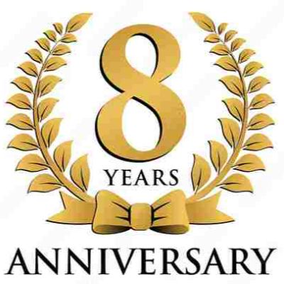 8th Anniversery new