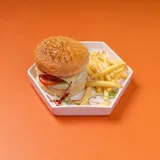 Veg. Burger  With Cheese