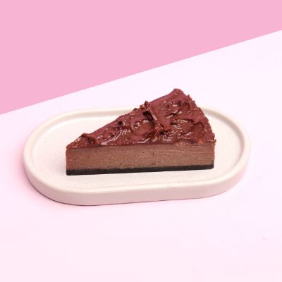 Hazelnut Cheese Cake Slice