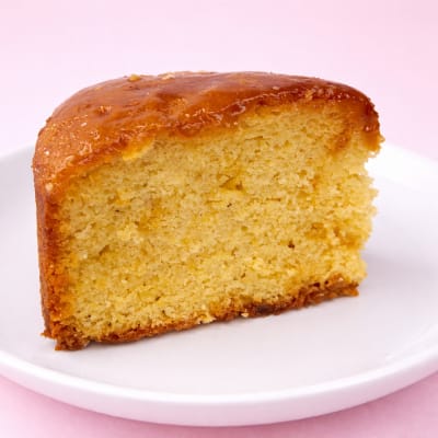 Butterscotch curd slice