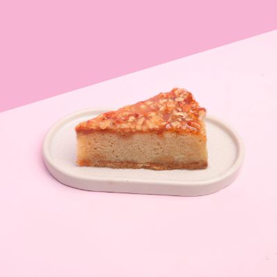 Caramel Almond Slice