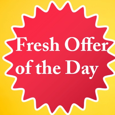 Fresh Offer Of The Day new