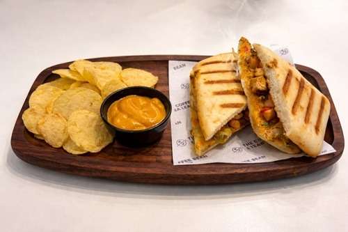 Chipotle Chicken Panini Sandwich