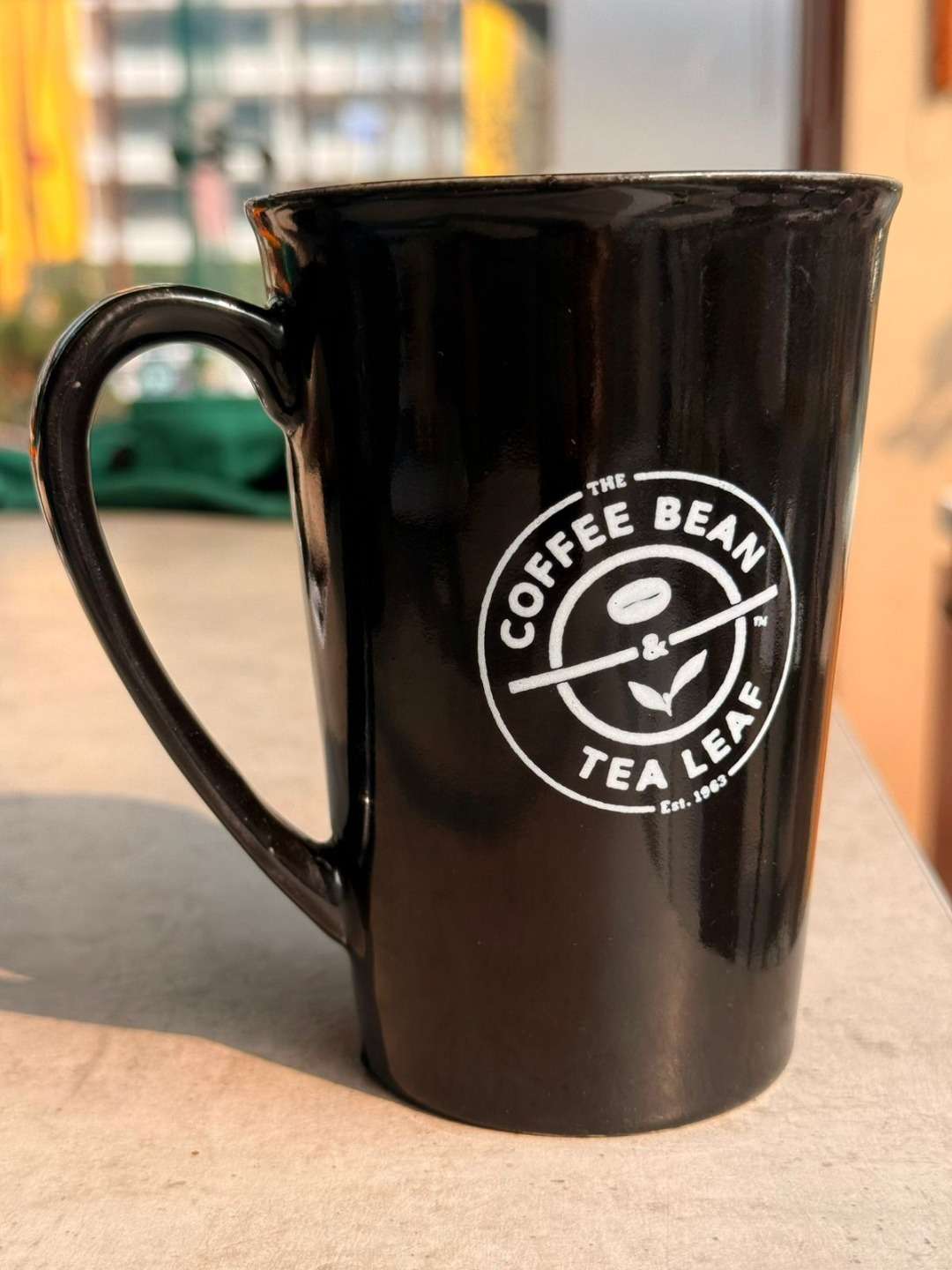 Coffee Mug Black 16 Oz