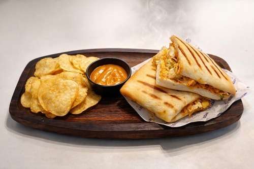 Paneer Spicy Panini Sandwich