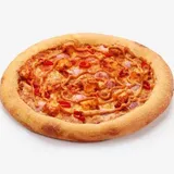 Korean Spicy Paneer Pizza.