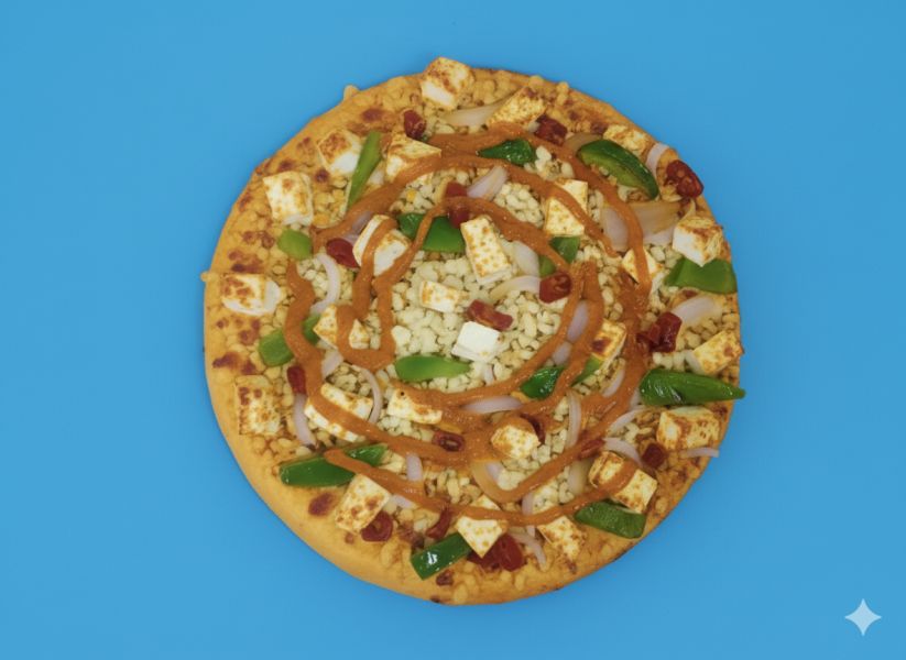 Paneer Butter Masala Pizza