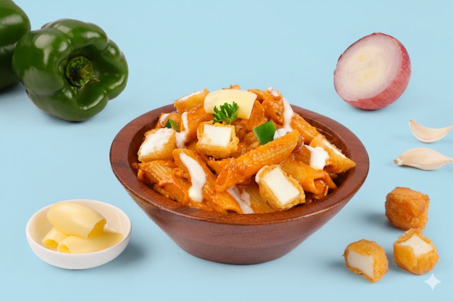 Paneer Butter Masala Pasta