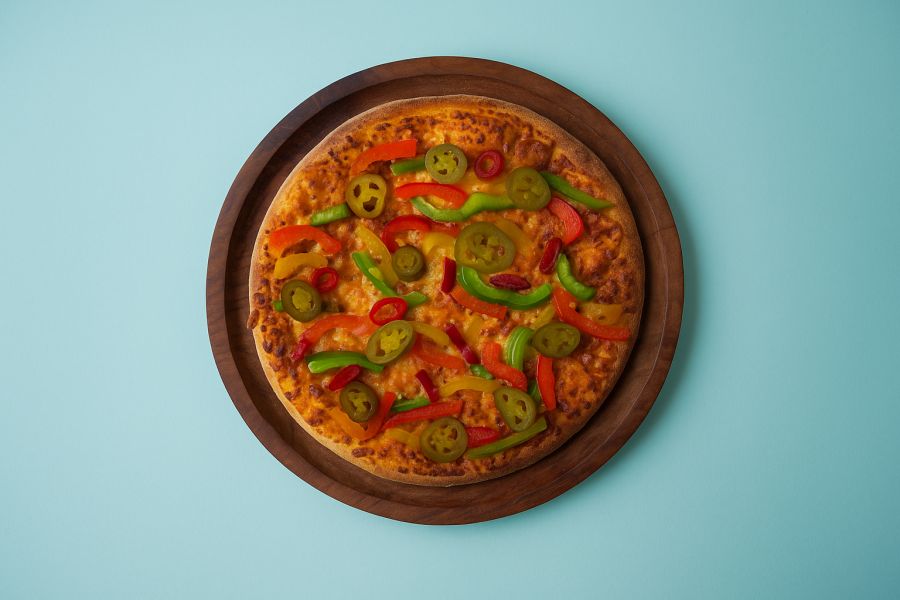 Peri Peri Veg Pizza