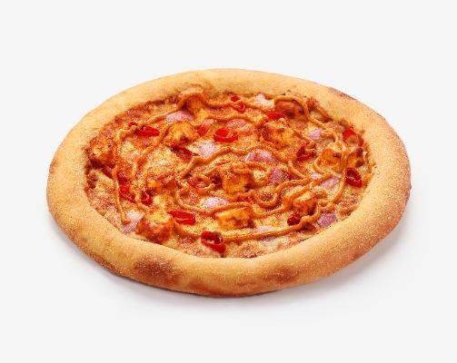 Korean Spicy Paneer Pizza.