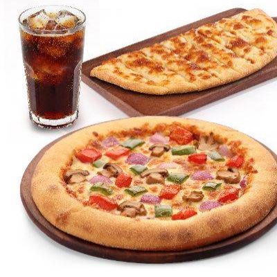 COMBO 1 (Cheese Garlic Bread+250ml Drink)