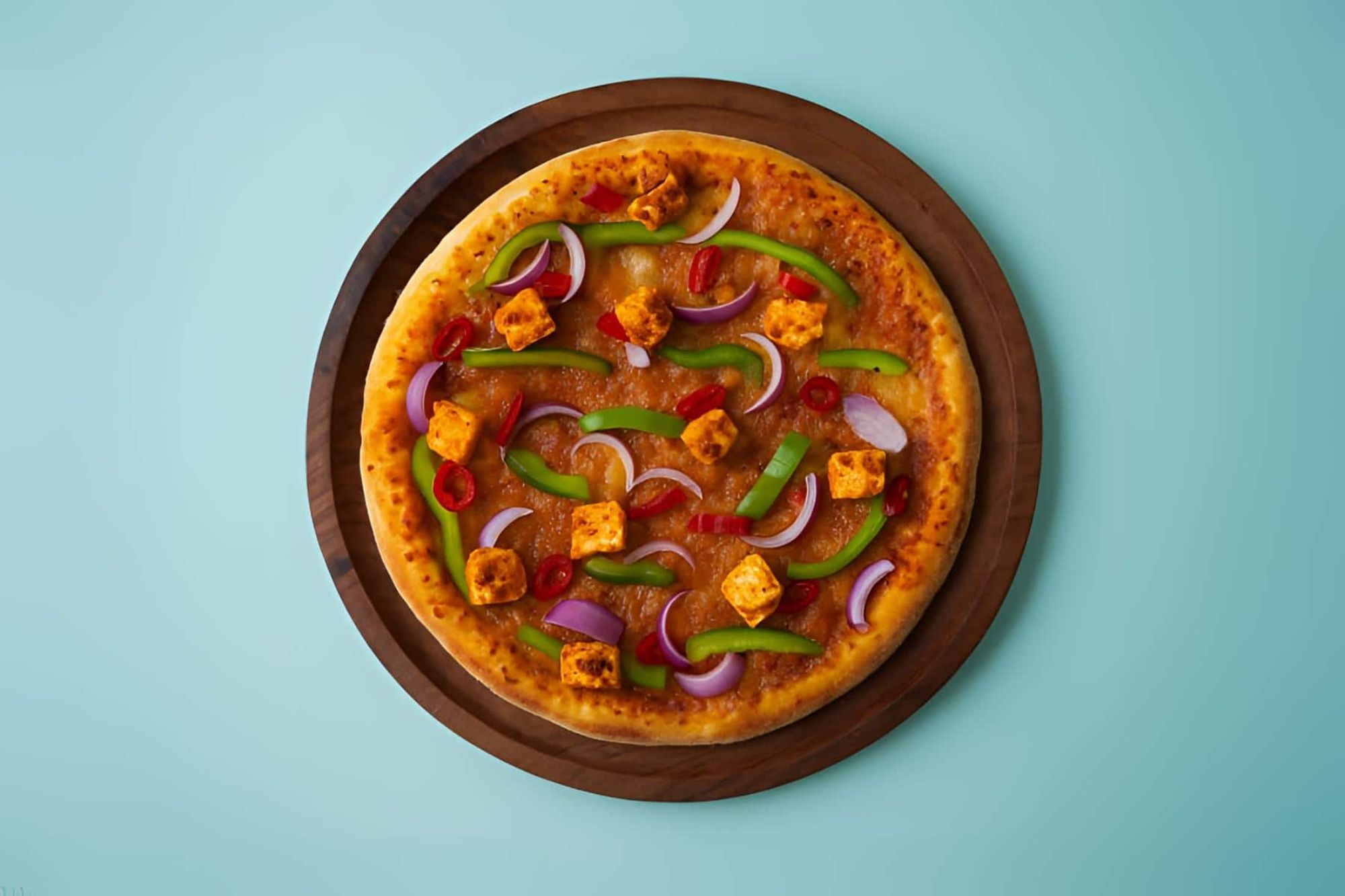 Tandoori Paneer Pizza - Regular