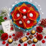Chocolate Bouquet Rs.250/- (Hand Bunch)