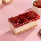Strawberry mousse pastry