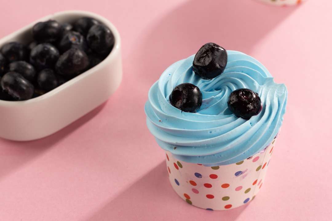 Blue berry Cup cake