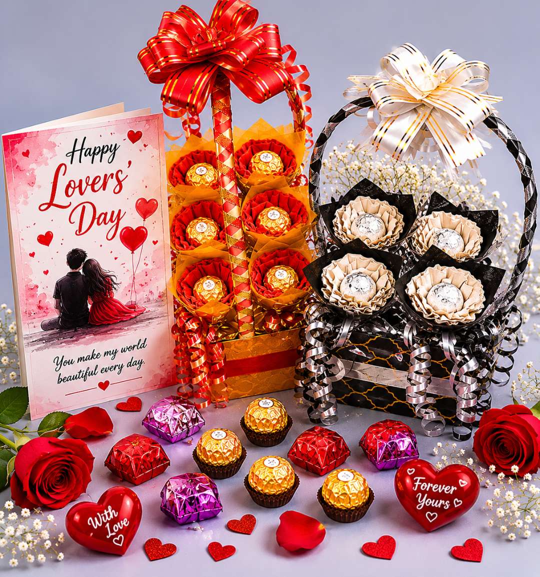 Chocolate Bouquet Rs.500/- (Basket)