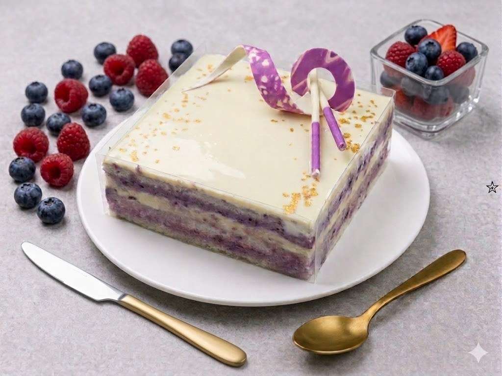 Satin Berry Cake