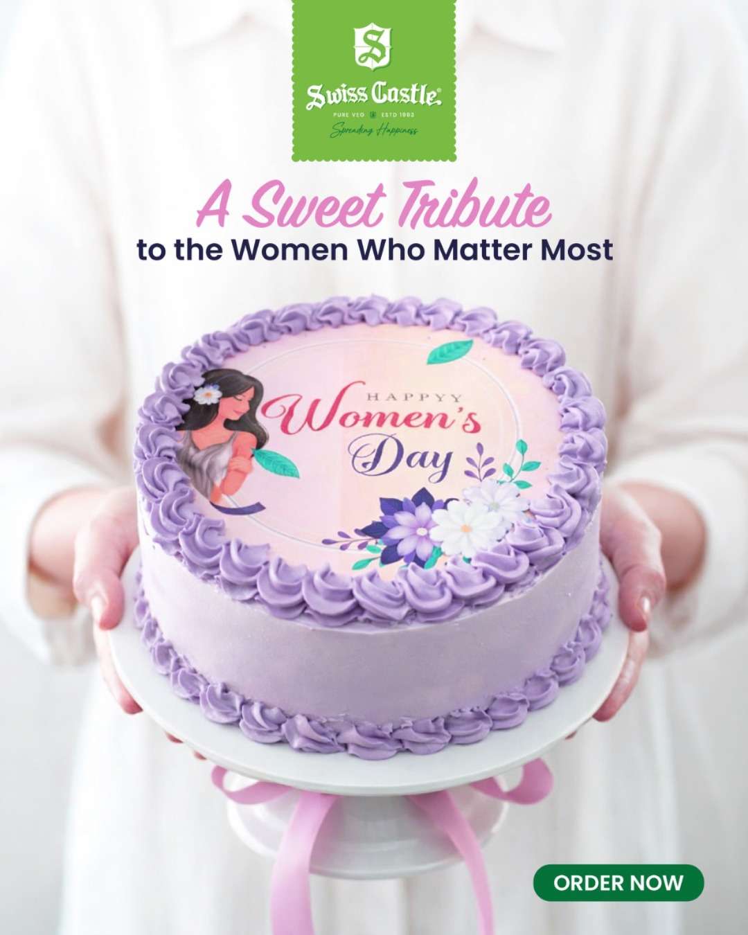 Women'sday Blueberry Cake