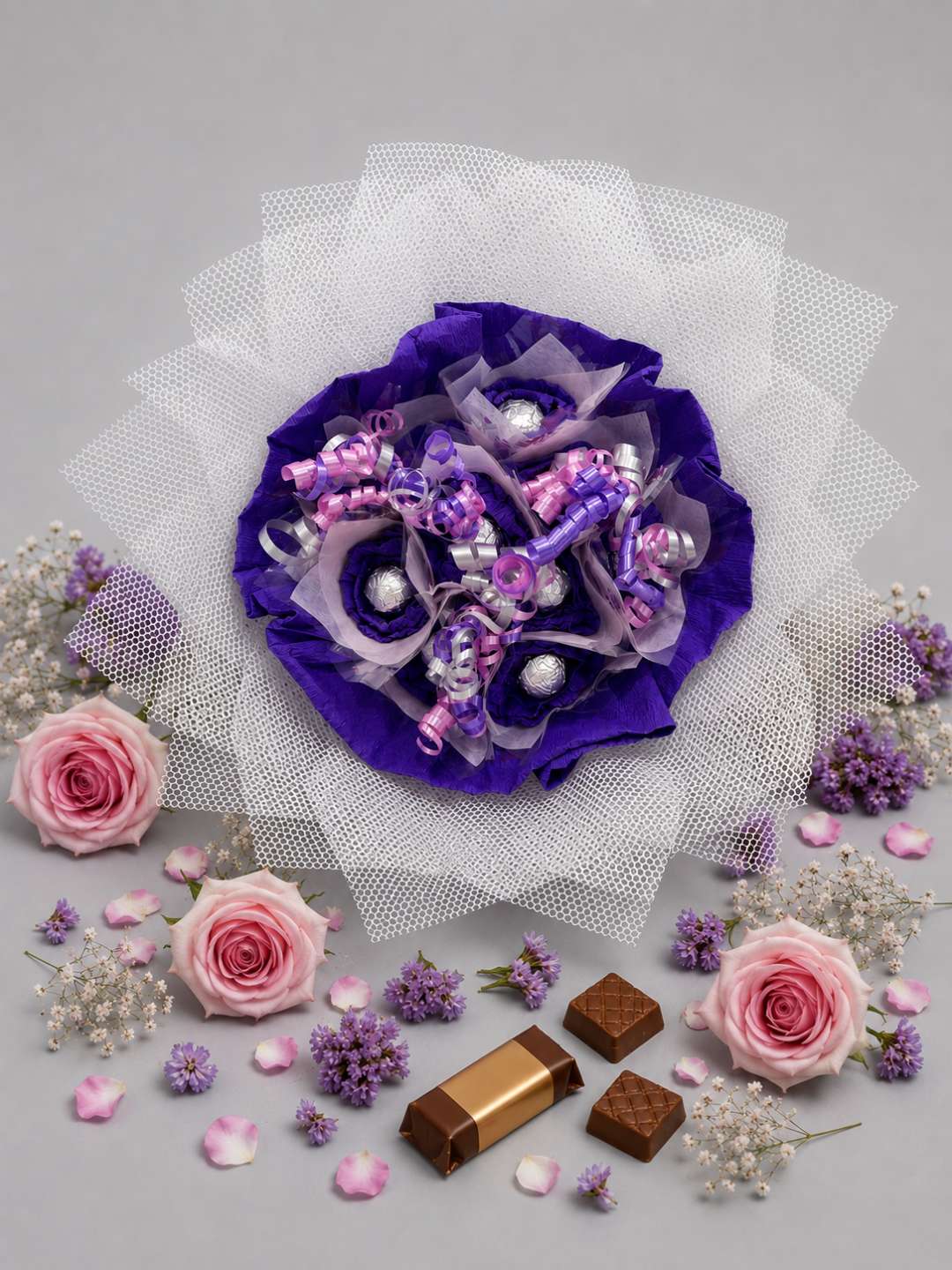 Chocolate Bouquet Rs.550 (Hand Bunch)