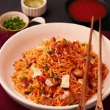 Chicken Chilli Garlic Fried Rice (With Egg)