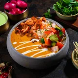 Butter Chicken Rice Bowl