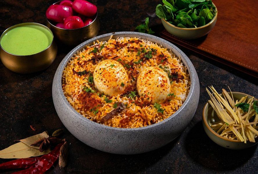Egg Biryani Bowl