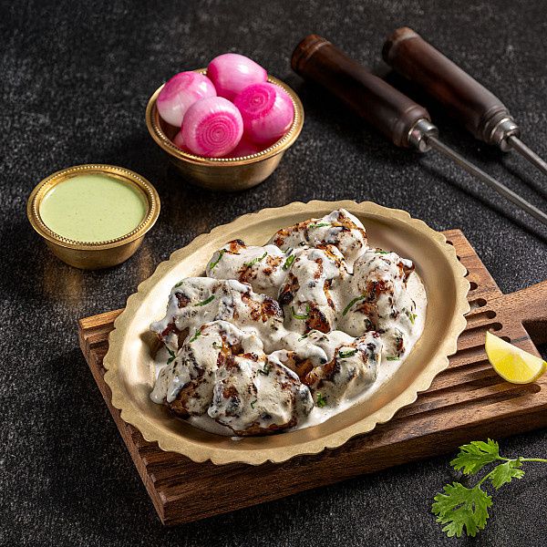 Saucy Malai Chicken Tikka - 8 Pcs