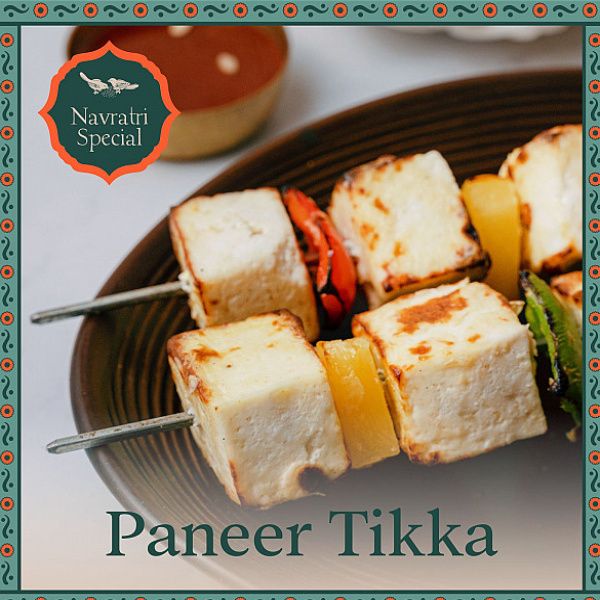 Navratri Paneer Tikka