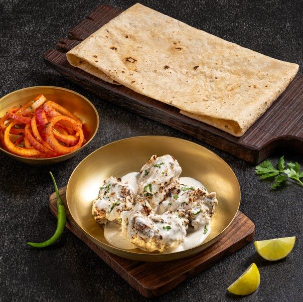 Saucy Malai Chicken Meal