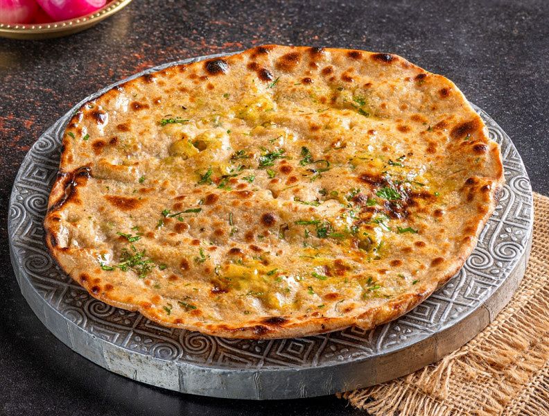 Stuffed Paratha Aloo Pyaz