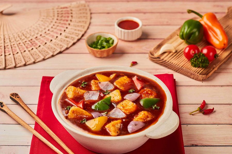 Chilli Paneer Gravy