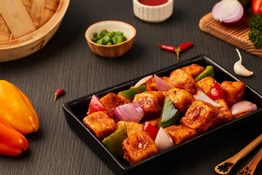 Chilli Paneer Dry