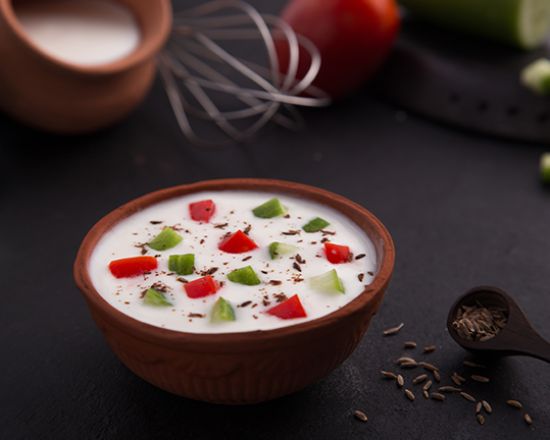 Vegetable Raita