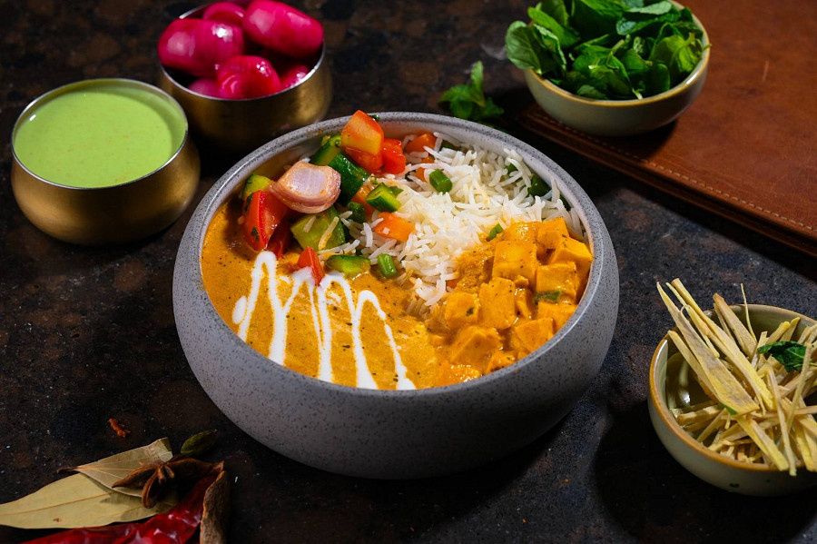 Shahi Paneer Rice Bowl
