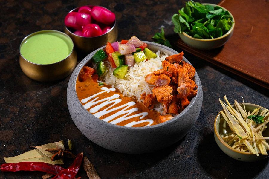 Chicken Tikka Rice Bowl