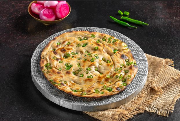 Hari Mirch Ka Paratha
