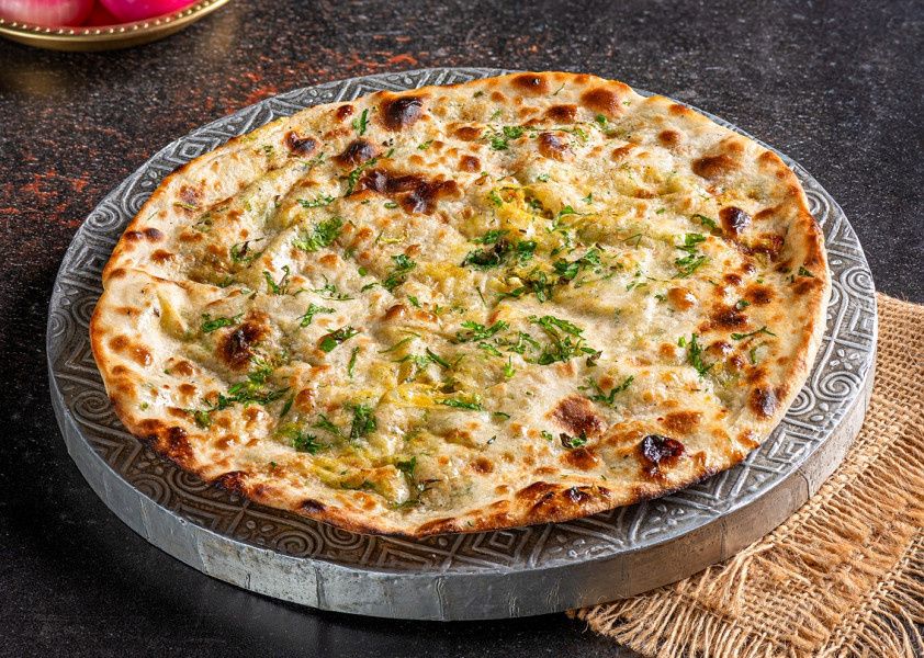 Stuffed Kulcha Aloo Pyaz
