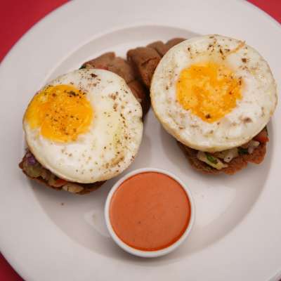 Salsa Egg Toast