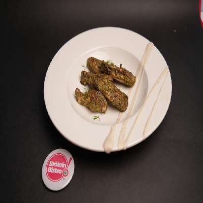 Lemon Pesto Baked Wings