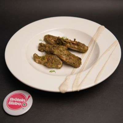 Hot Garlic Baked Wings