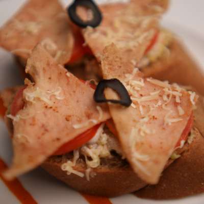 Chicken N Ham Toast