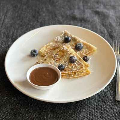 Strawberry Nutella Crepes