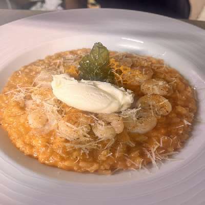 Shrimp & Basil Risotto