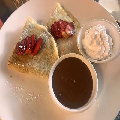 Strawberry Nutella Crepes