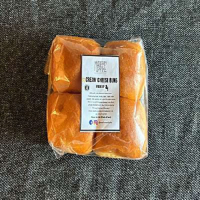 Cream Cheese Bun ( Pack Of 4)