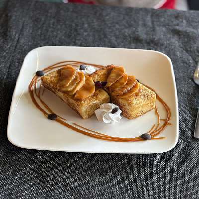 Caramelized Pear French Toast