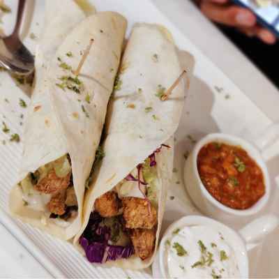 Fried Chicken Tacos