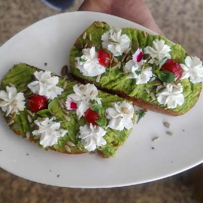 Sourdough Avocado Ricotta Toast