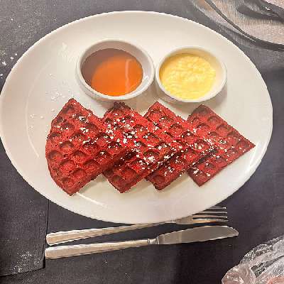 Red Velvet Waffle