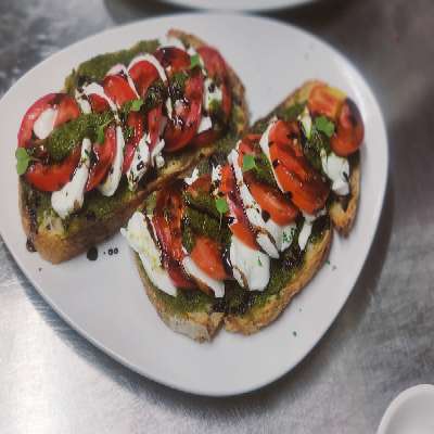 Sourdough Tomato Pesto & Bocconcini
